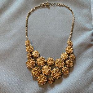 Gold Flower Necklace